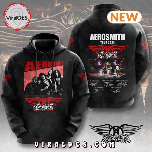 Peace Out Aerosmith Tour 2024 Hoodie