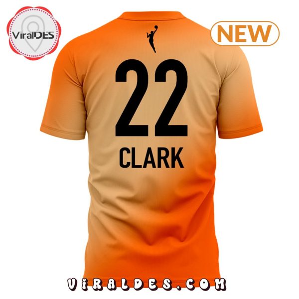 Personalized Caitlin Clark Gradient Orange T-Shirt, Cap