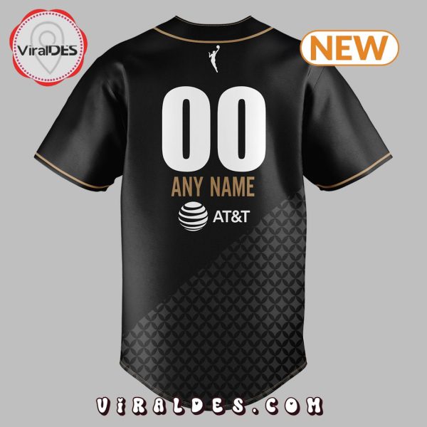 Personalized Las Vegas Aces Black Baseball Jersey