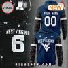 Personalized West Virginia Football Black Version Hoodie