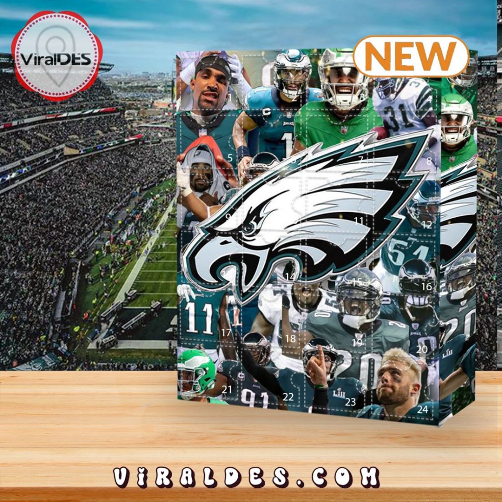 Philadelphia Eagles Advent Calendar Viraldes Store
