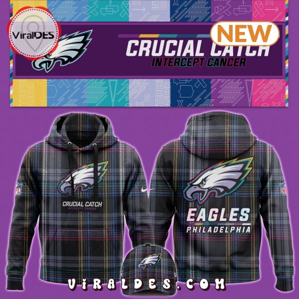 Philadelphia Eagles Crucial Catch Hoodie, Jogger, Cap