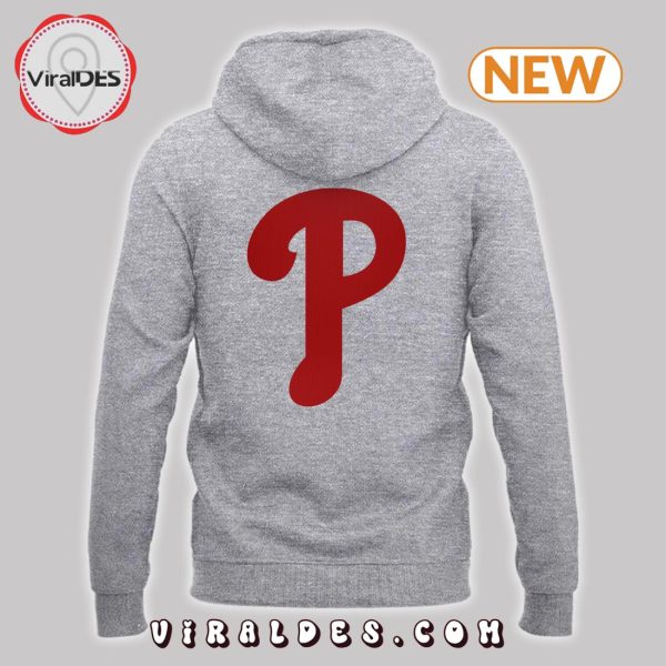 Philadelphia Phillies Red October Grey Hoodie