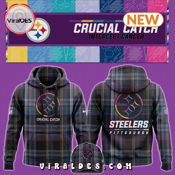 Pittsburgh Steelers Crucial Catch Hoodie, Jogger, Cap