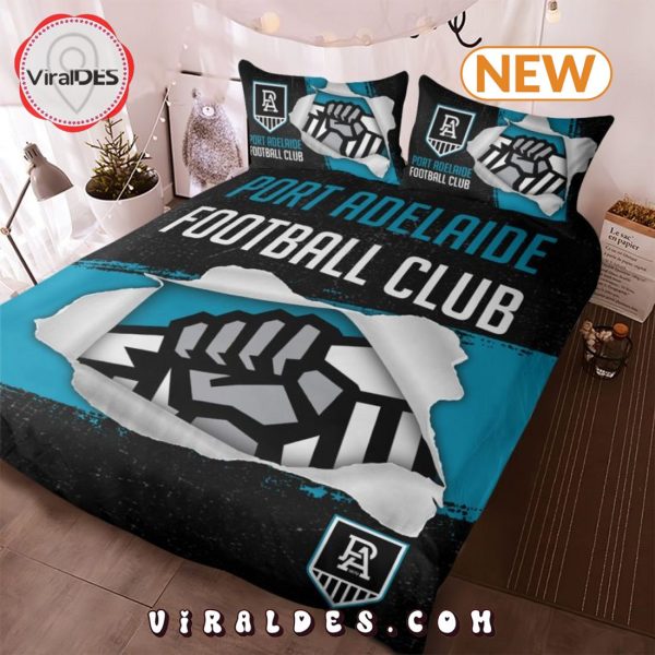 Port Adelaide Football Team Bedding Set