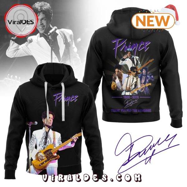 Prince 1958 – 2016 Thank You For The Memories Hoodie