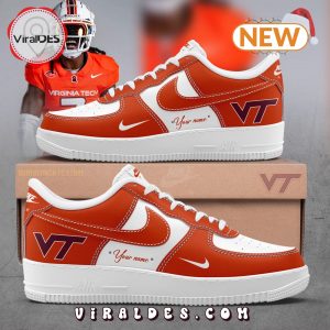 Virginia Tech Custom Air Force 1 Sneakers