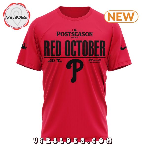 Rally For Red October Philadelphia Phillies Shirt