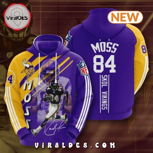 Randy Moss Purple Gold Hoodie, Jogger, Cap