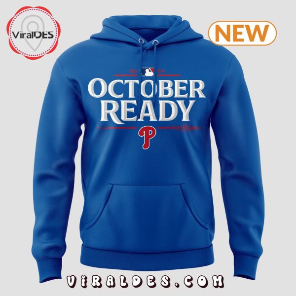 Ready October Clinched Post Season 2024 Blue Hoodie