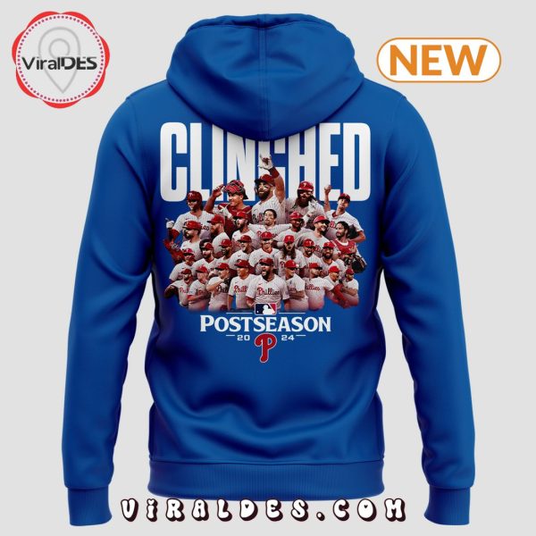 Ready October Clinched Post Season 2024 Blue Hoodie