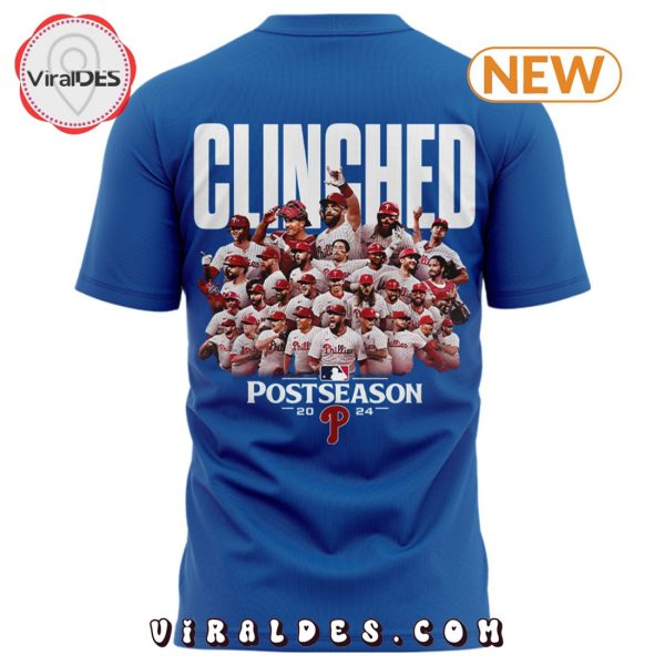 Ready October Clinched Post Season 2024 Blue Hoodie