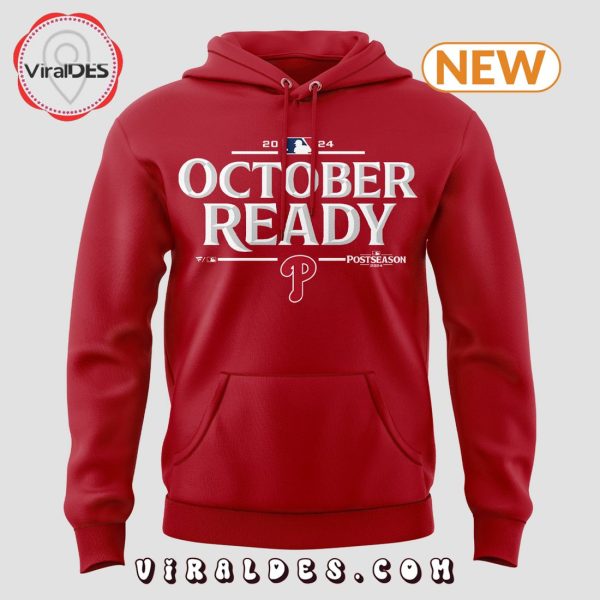 Ready October Clinched Post Season 2024 Red Hoodie