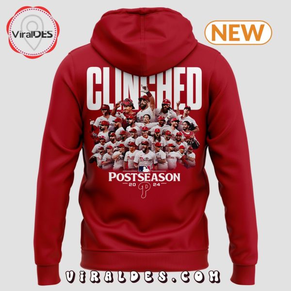 Ready October Clinched Post Season 2024 Red Hoodie