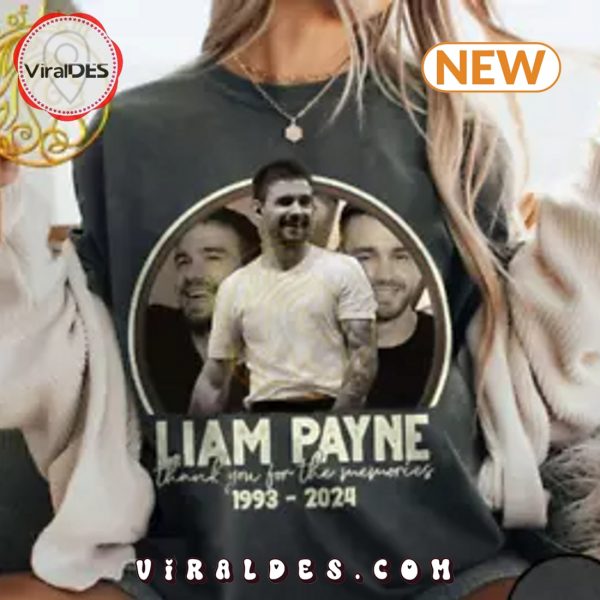 Rip Liam Payne Charcoal T-Shirt