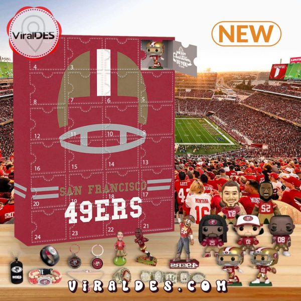 San Francisco 49ers Advent Calendar, NFL Gifts