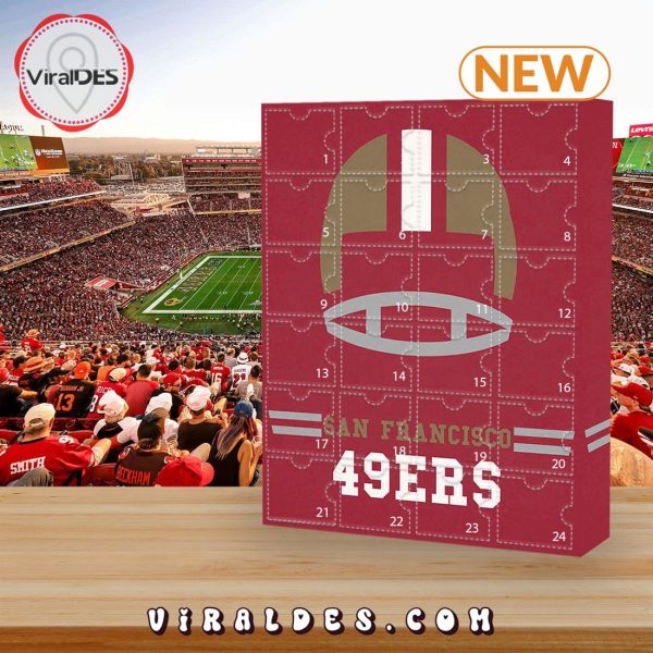 San Francisco 49ers Advent Calendar, NFL Gifts