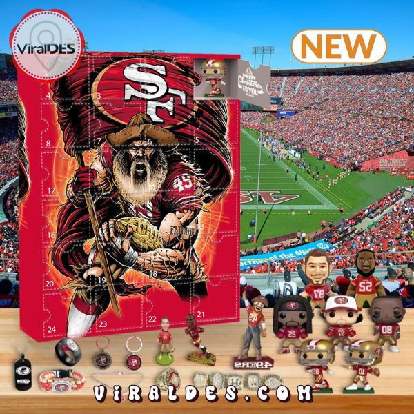 San Francisco 49ers Advent Calendar – The One With 24 Little Doors