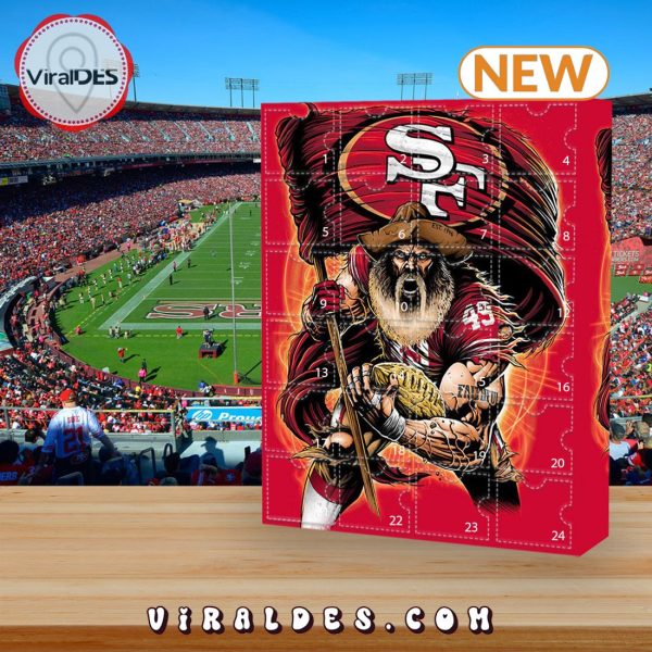 San Francisco 49ers Advent Calendar – The One With 24 Little Doors