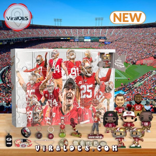 San Francisco 49ers Christmas Advent Calendar