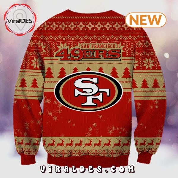 San Francisco 49ers Christmas Grinch Knitted Sweater