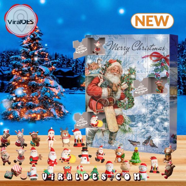 Santa Claus Advent Calendar – The One With 24 Little Doors