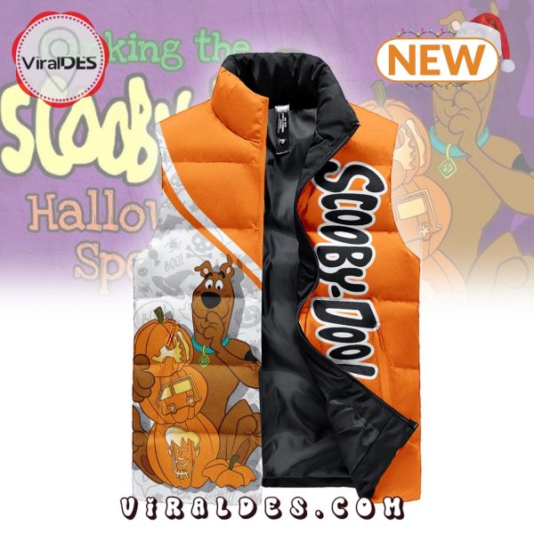 Scooby-Doo Scared This Halloween Sleeveless Puffer Jacket