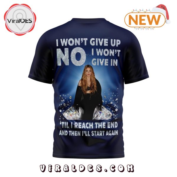 Shakira Las Mujeres Ya No Lloran World Tour Shirt