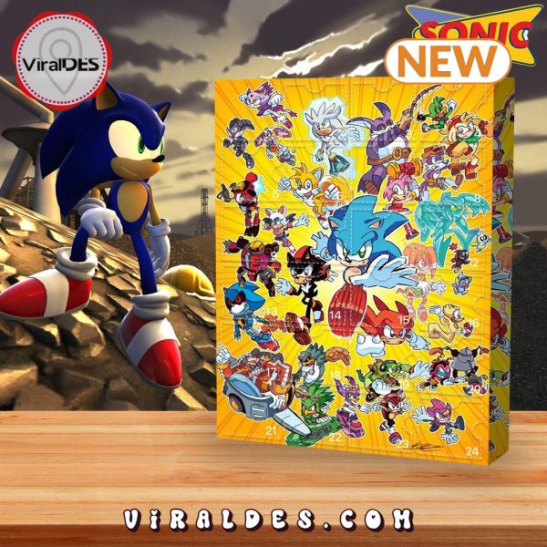 Sonic The Hedgehog Advent Calendar – 24 Gifts Are In It