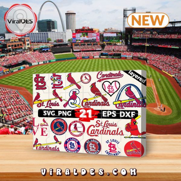 St. Louis Cardinals Advent Calendar – 24 Gifts Are In It