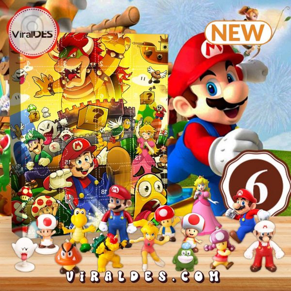 Super Mario Advent Calendar – The One With 24 Little Doors