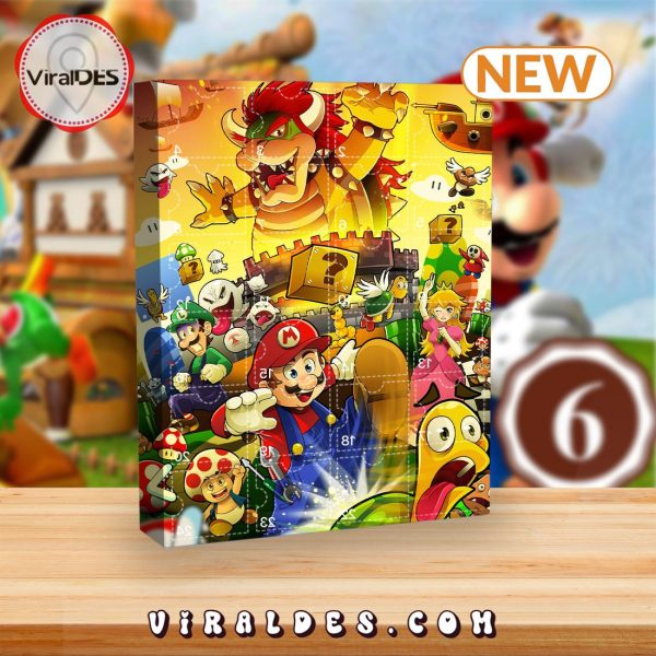 Super Mario Advent Calendar – The One With 24 Little Doors