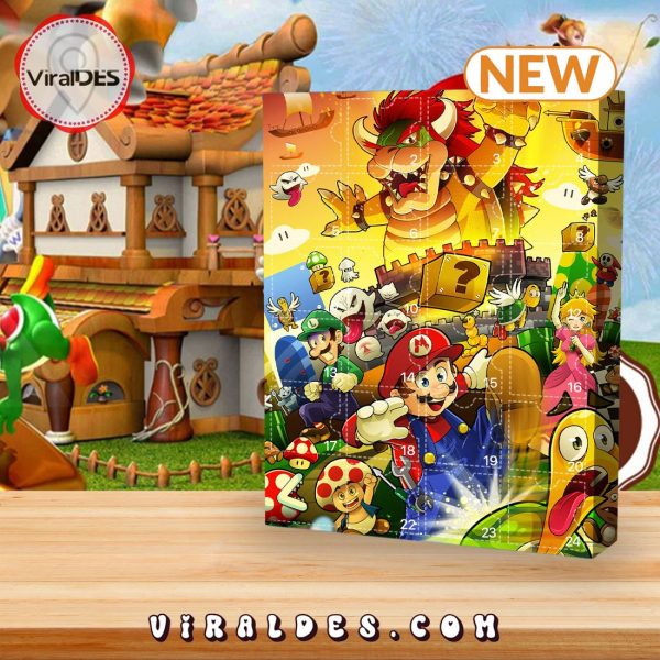 Super Mario Advent Calendar – The One With 24 Little Doors