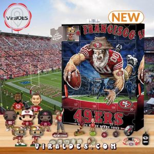 San Francisco 49ers Advent Calendar – The One With 24 Little Doors