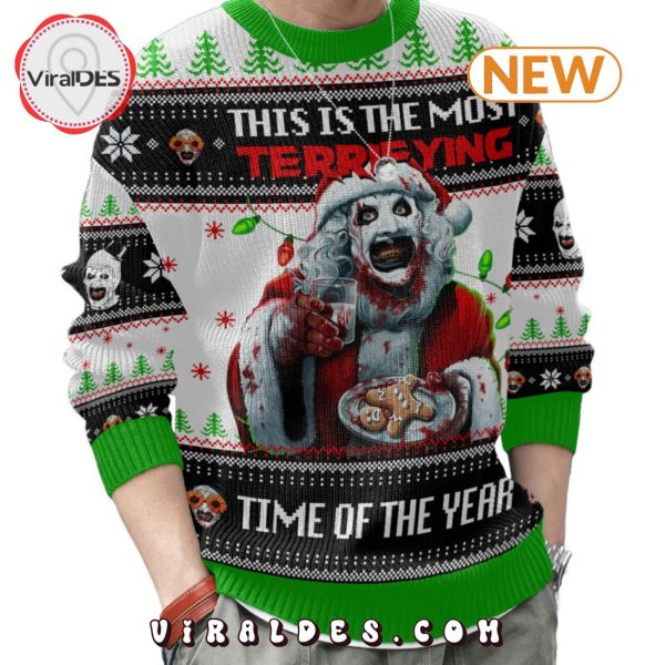 Terrifier 3 Terrifying Time Of The Year Sweater