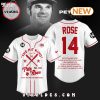 The Hit King Pete Rose Memories Red Jersey