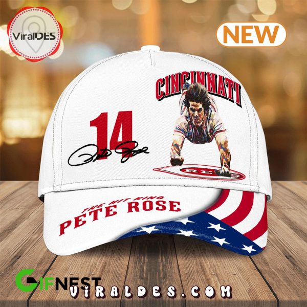 The Hit King Pete Rose Signatures Classic Cap