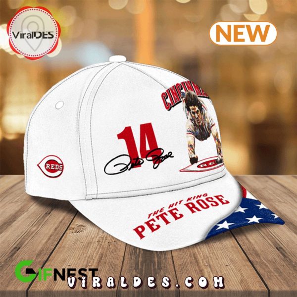 The Hit King Pete Rose Signatures Classic Cap