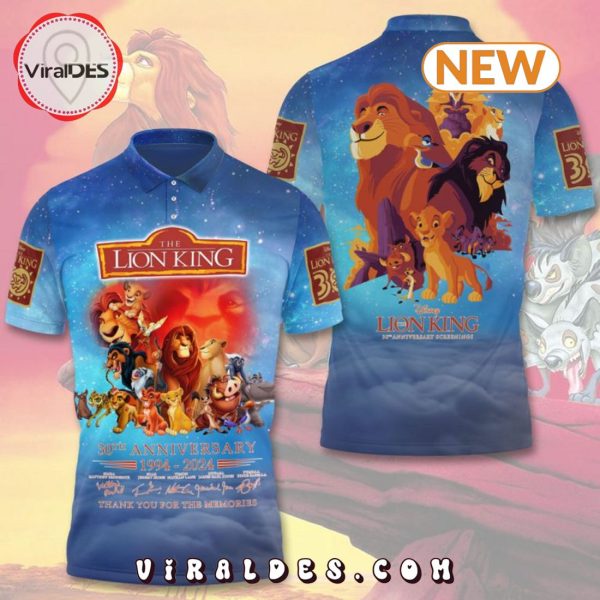 The Lion King Disney 30th Anniversary Polo