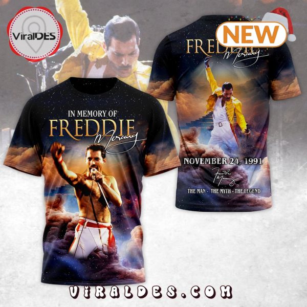 The Memory Of Freddie Mercury Signatures Shirt