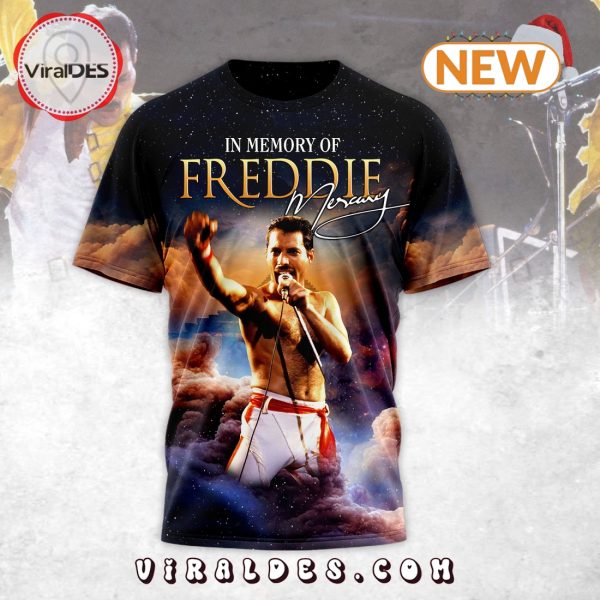 The Memory Of Freddie Mercury Signatures Shirt