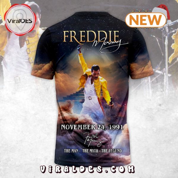 The Memory Of Freddie Mercury Signatures Shirt