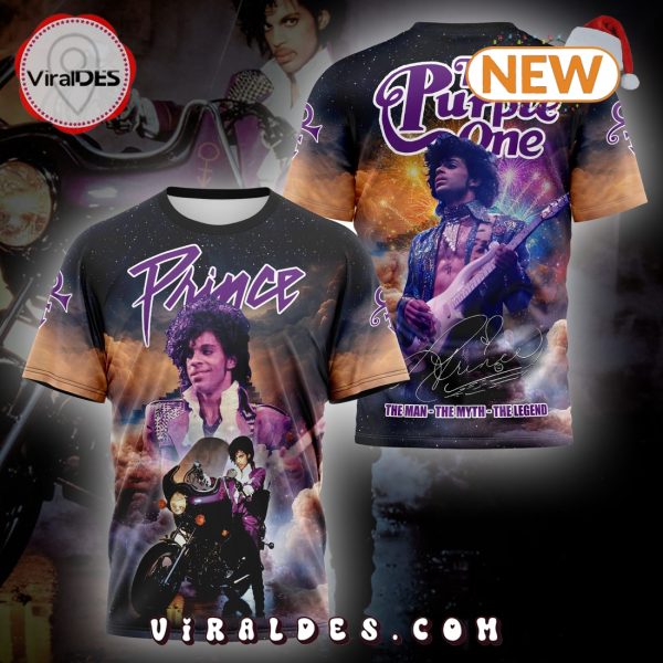 The Prince The Purple One Signatures Shirt