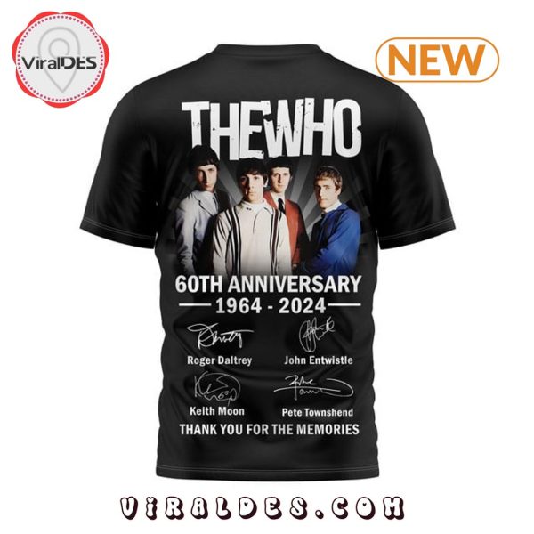 The Who 60th Anniversary 1964 – 2024 Signatures Shirt