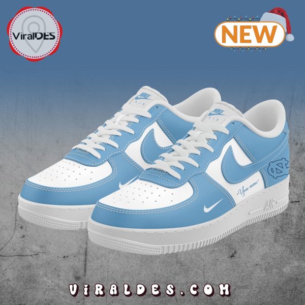 UNC Basketball Custom For Fans Air Force 1 Sneakers