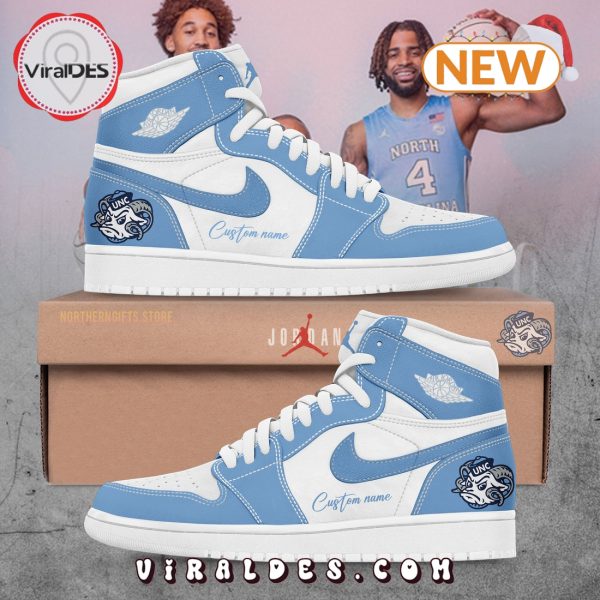 UNC Basketball North Carolina Heels Air Jordan 1 Hightop