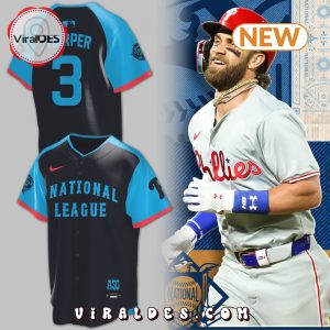 Bryce Harper 2024 All Star Philadelphia Phillies Jersey