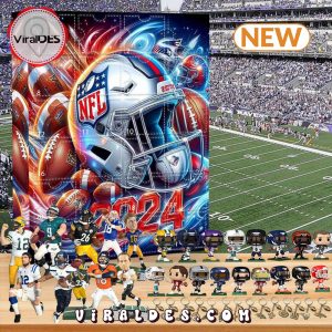 Advent Calendar NFL Christmas Gifts – The One With 24 Little Doors