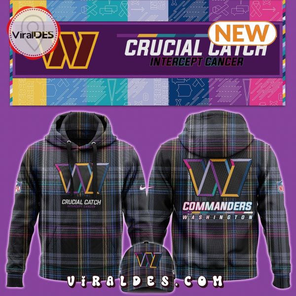 Washington Commanders Crucial Catch Hoodie, Jogger, Cap