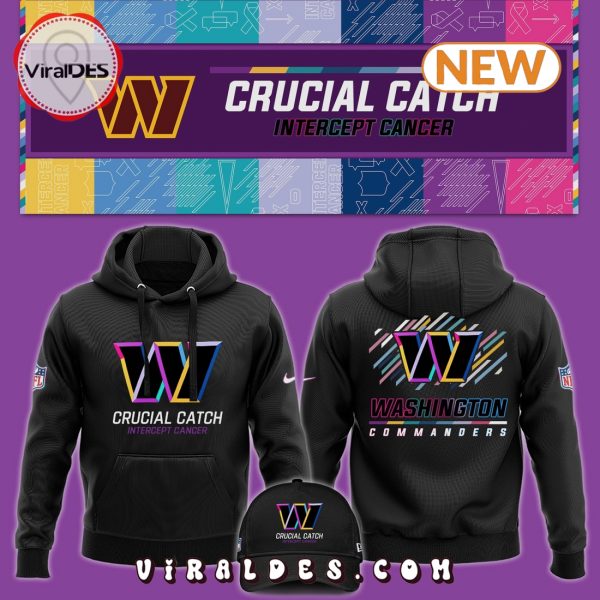 Washington Commanders NFL Crucial Catch Hoodie, Jogger, Cap